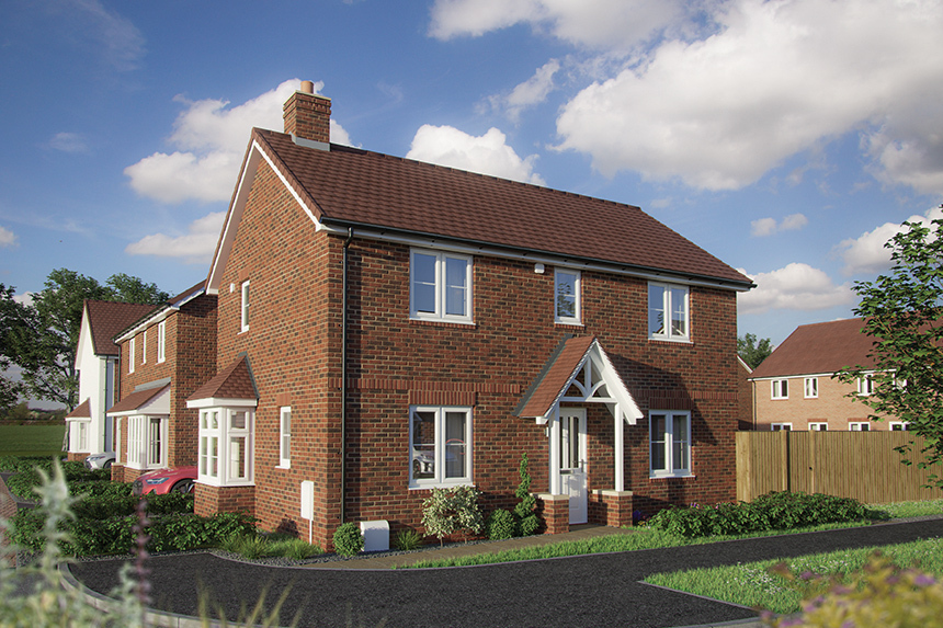 Home 5 The Becket Meadow View New Homes For Sale in Crowborough